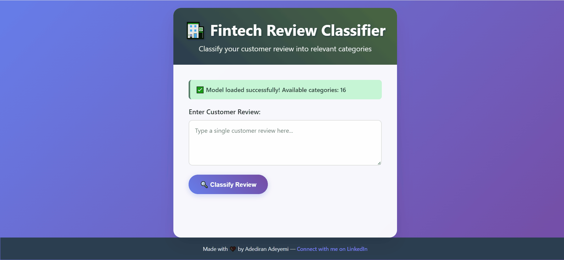 Multi-Labeled Review Categorization Model